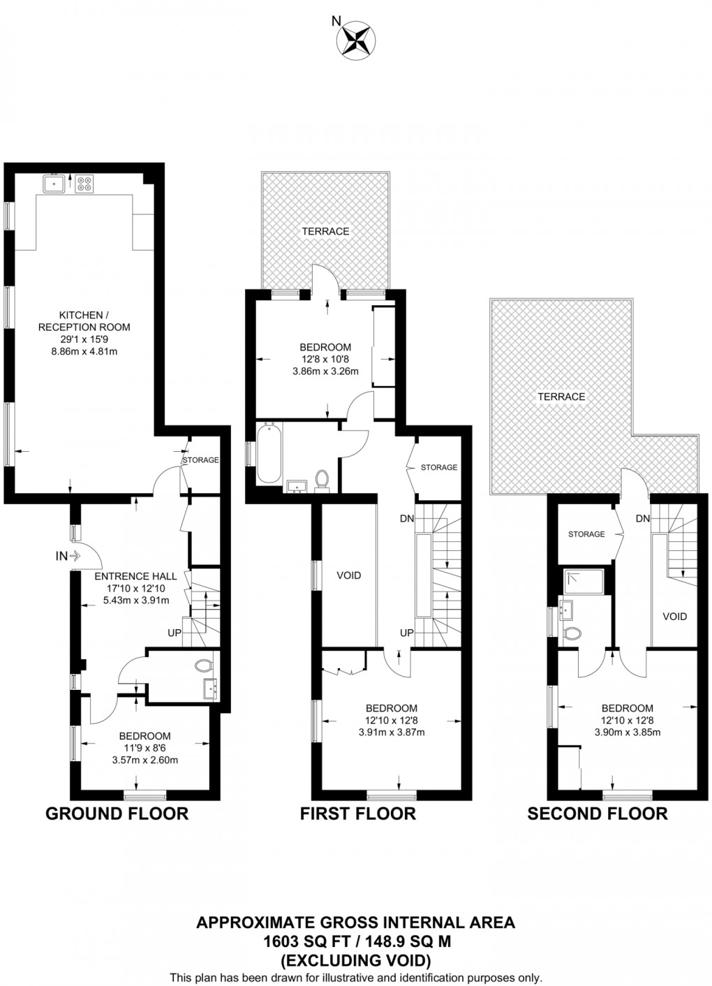 Floorplan for Oriental Square, Colindale, London