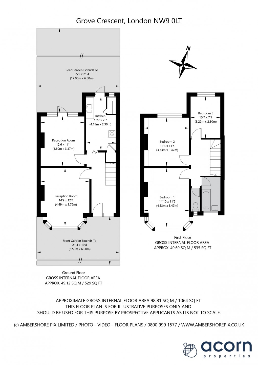 Floorplan for Kingsbury, London
