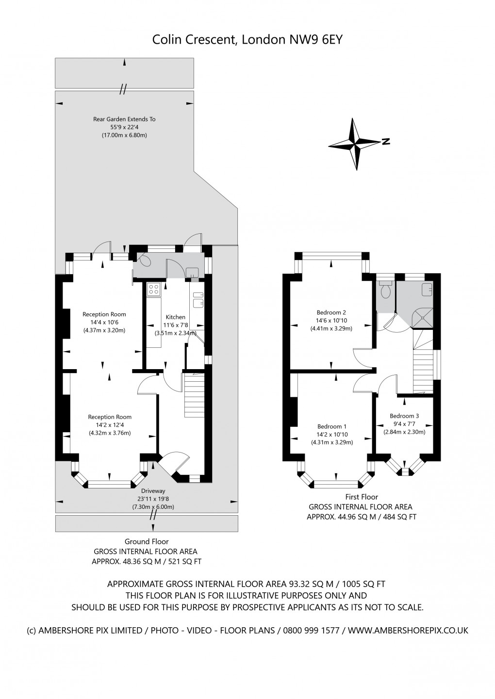 Floorplan for Colindale, London