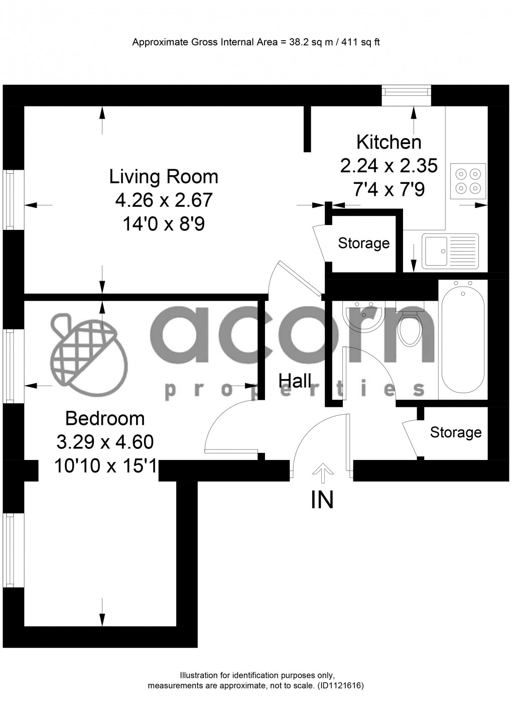 Floorplan for Eagle Drive, 6 Eagle Drive, London