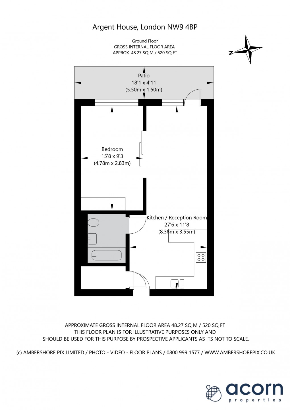 Floorplan for Beaufrort Square, 3 Beaufrort Square