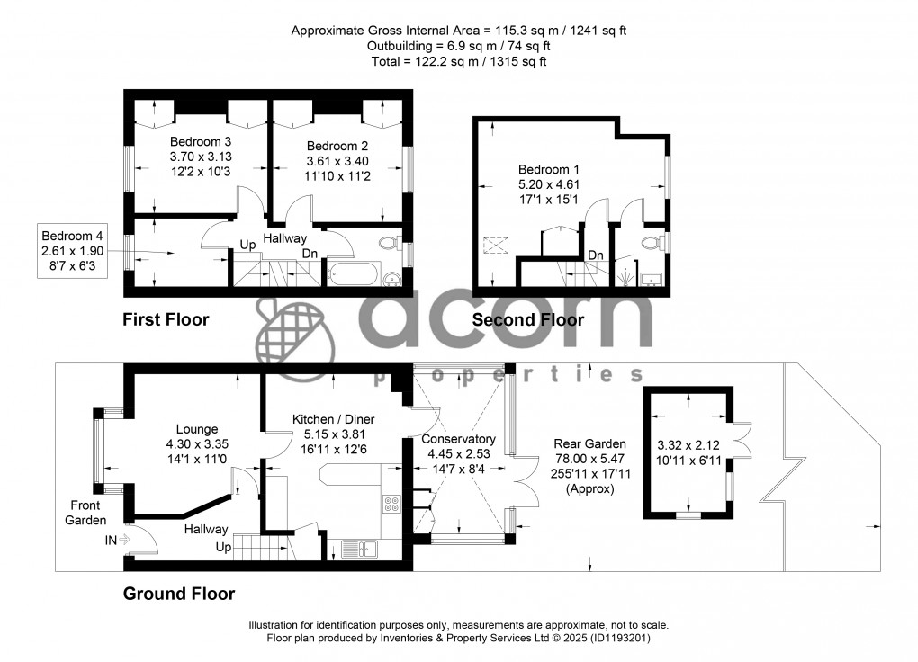 Floorplan for Cecil Road, Colindale, London