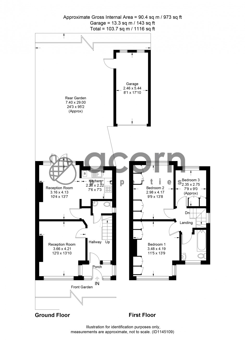 Floorplan for Wembley, London