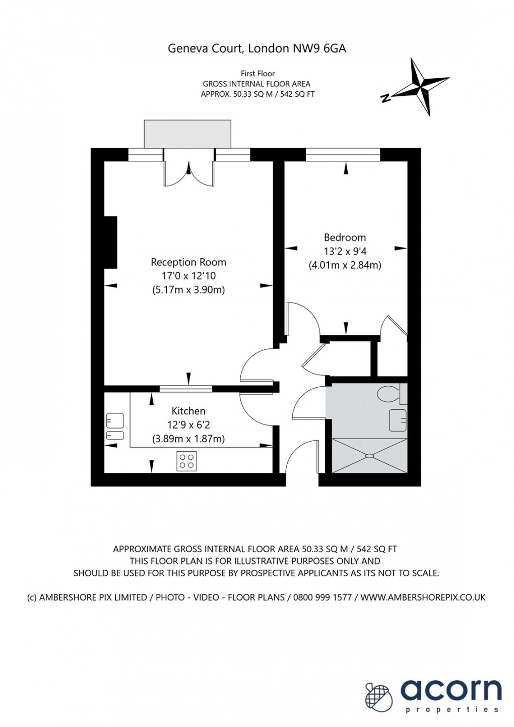 Floorplan for Rookery Way, 2 Rookery Way, Colindale, London