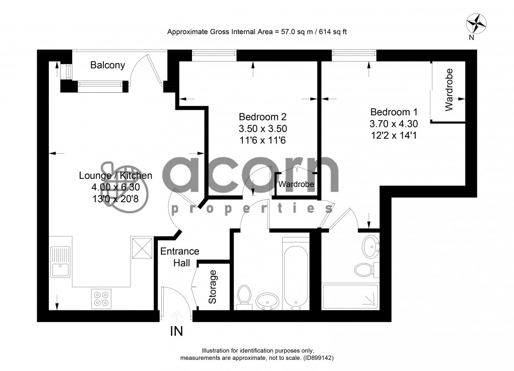 Floorplan for Capitol Way, 50 Capitol Way, London
