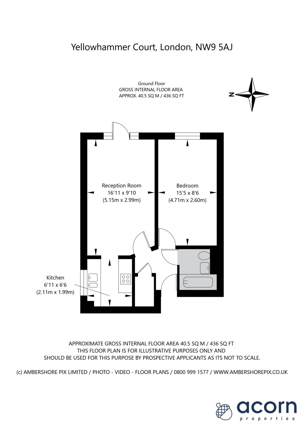 Floorplan for Eagle Drive, Colindale, London