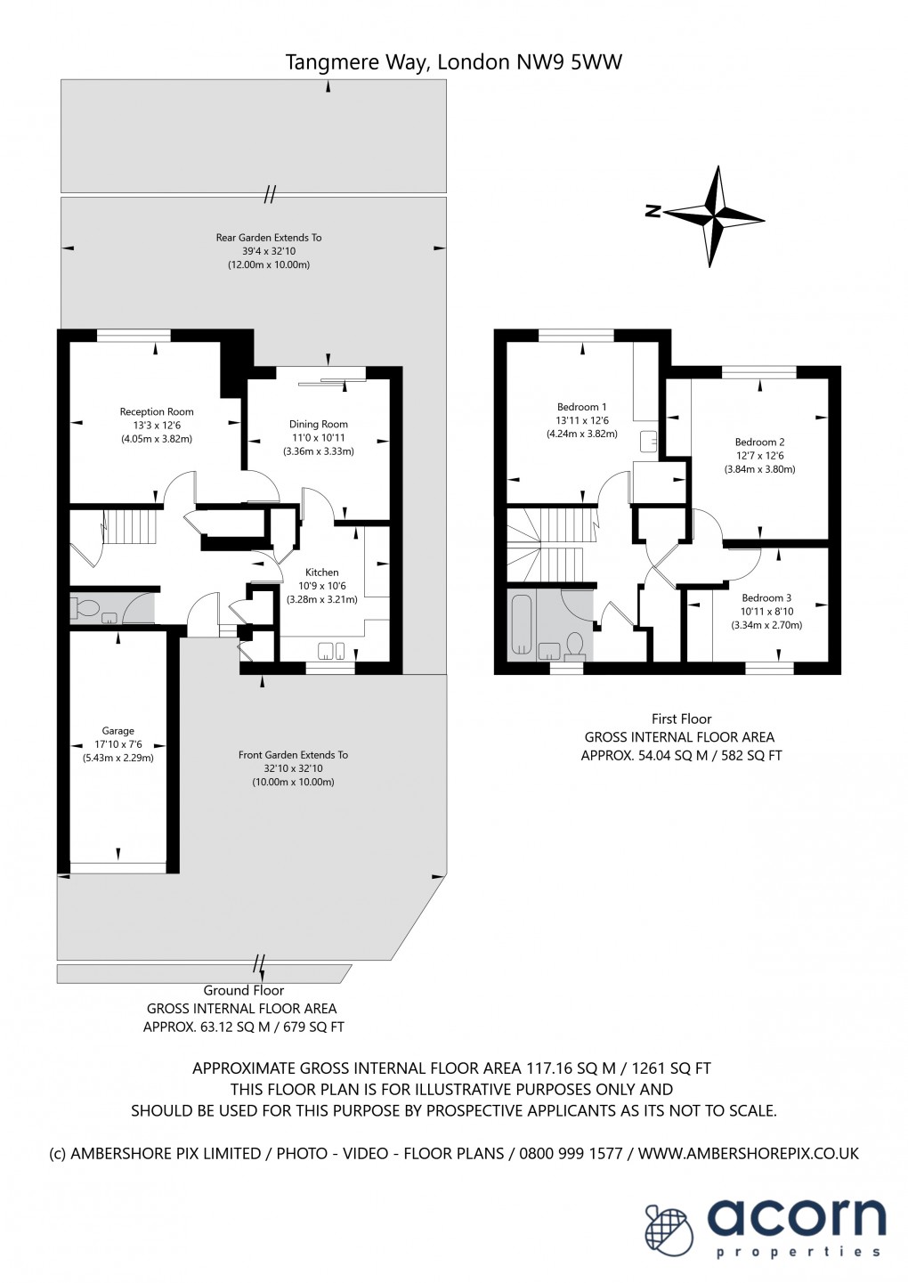 Floorplan for Colindale, London