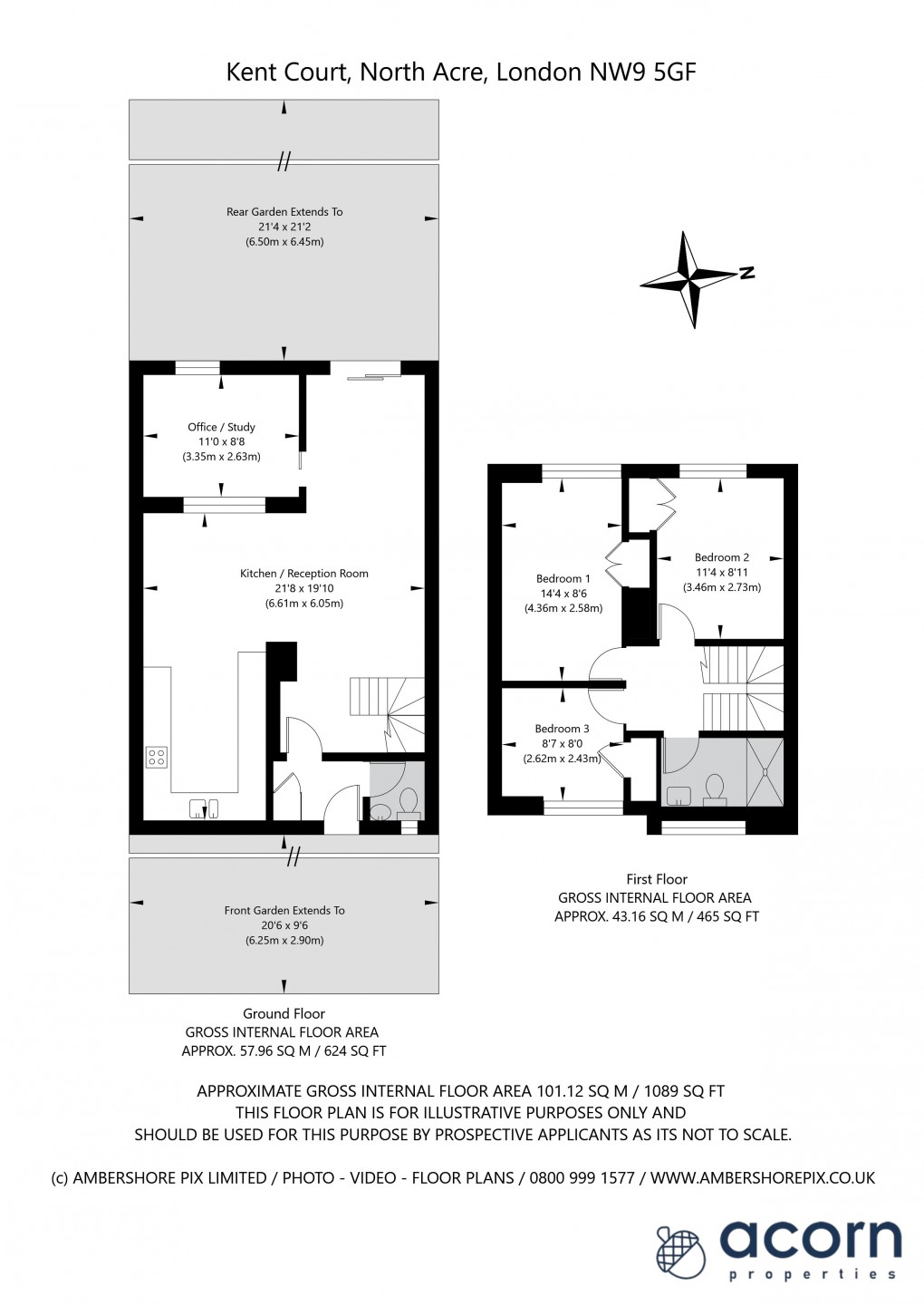 Floorplan for North Acre, London