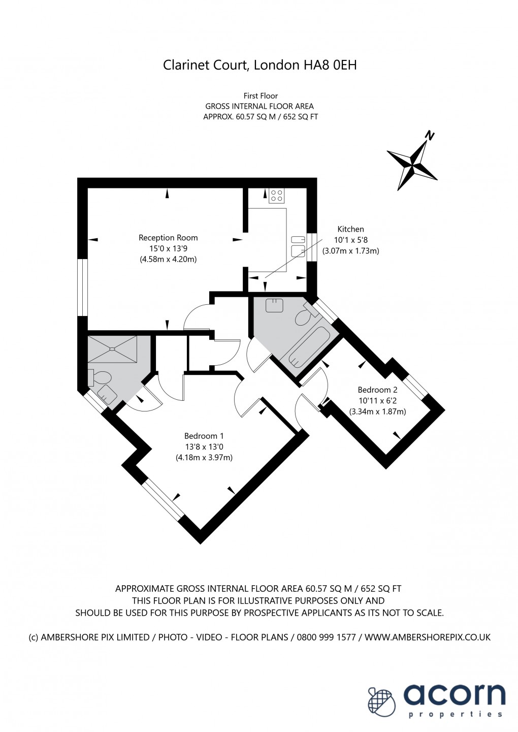 Floorplan for Symphony Court, 19 Symphony Court, Edgware
