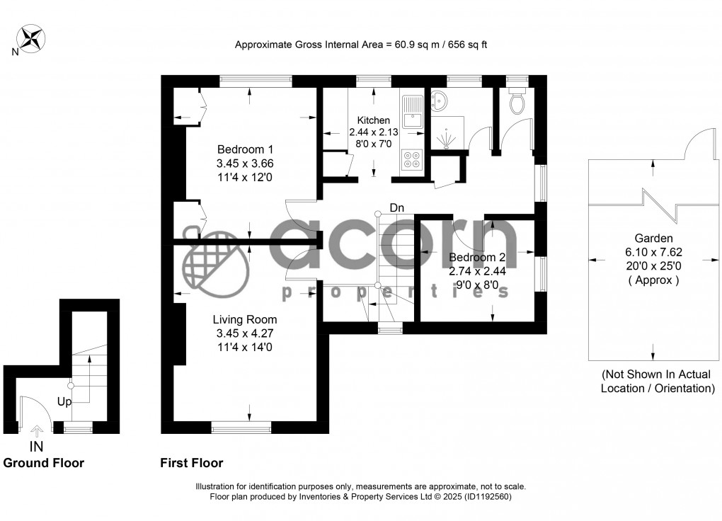 Floorplan for Haydon Close, Kingsbury, London