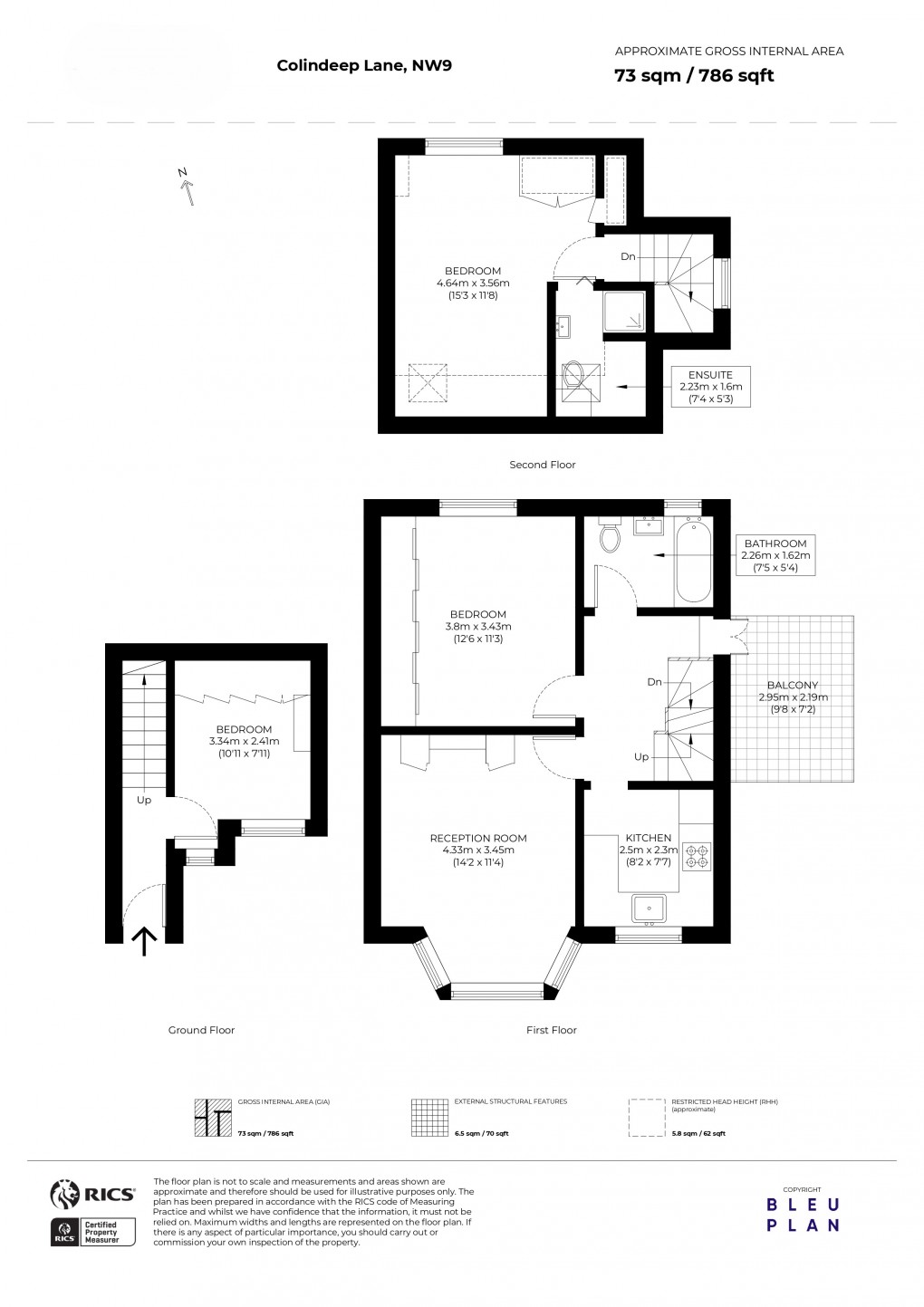 Floorplan for Colindale, London