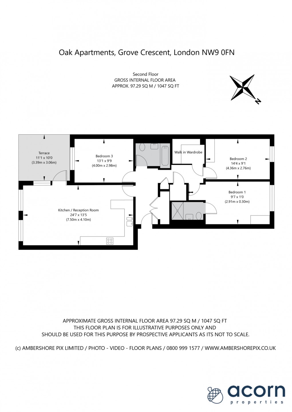 Floorplan for Grove Park, 97 Grove Park, London