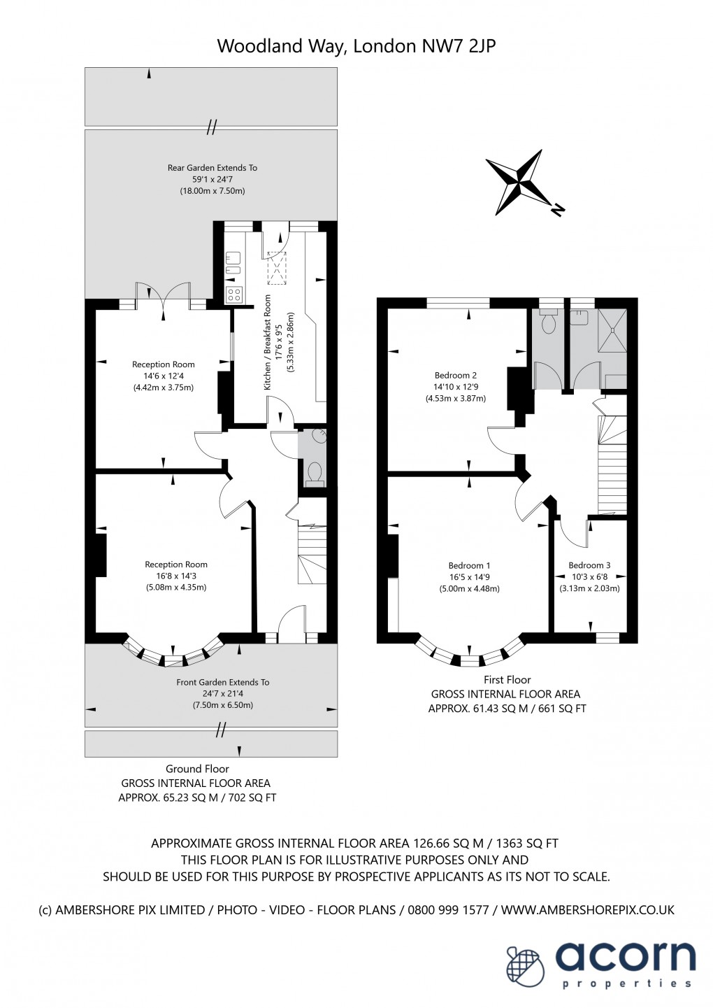 Floorplan for Mill Hill, London