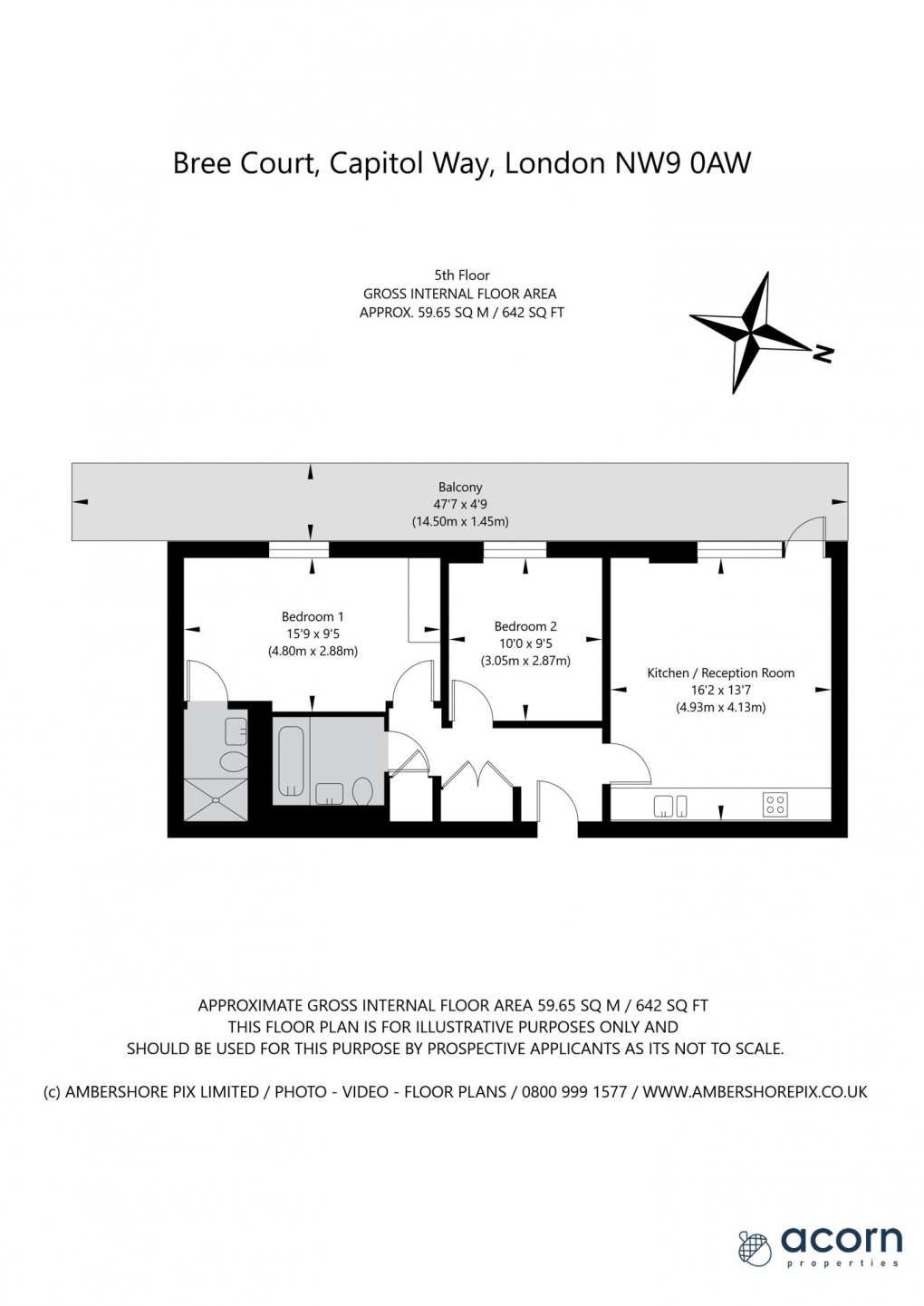 Floorplan for Capitol Way, 46 Capitol Way, London