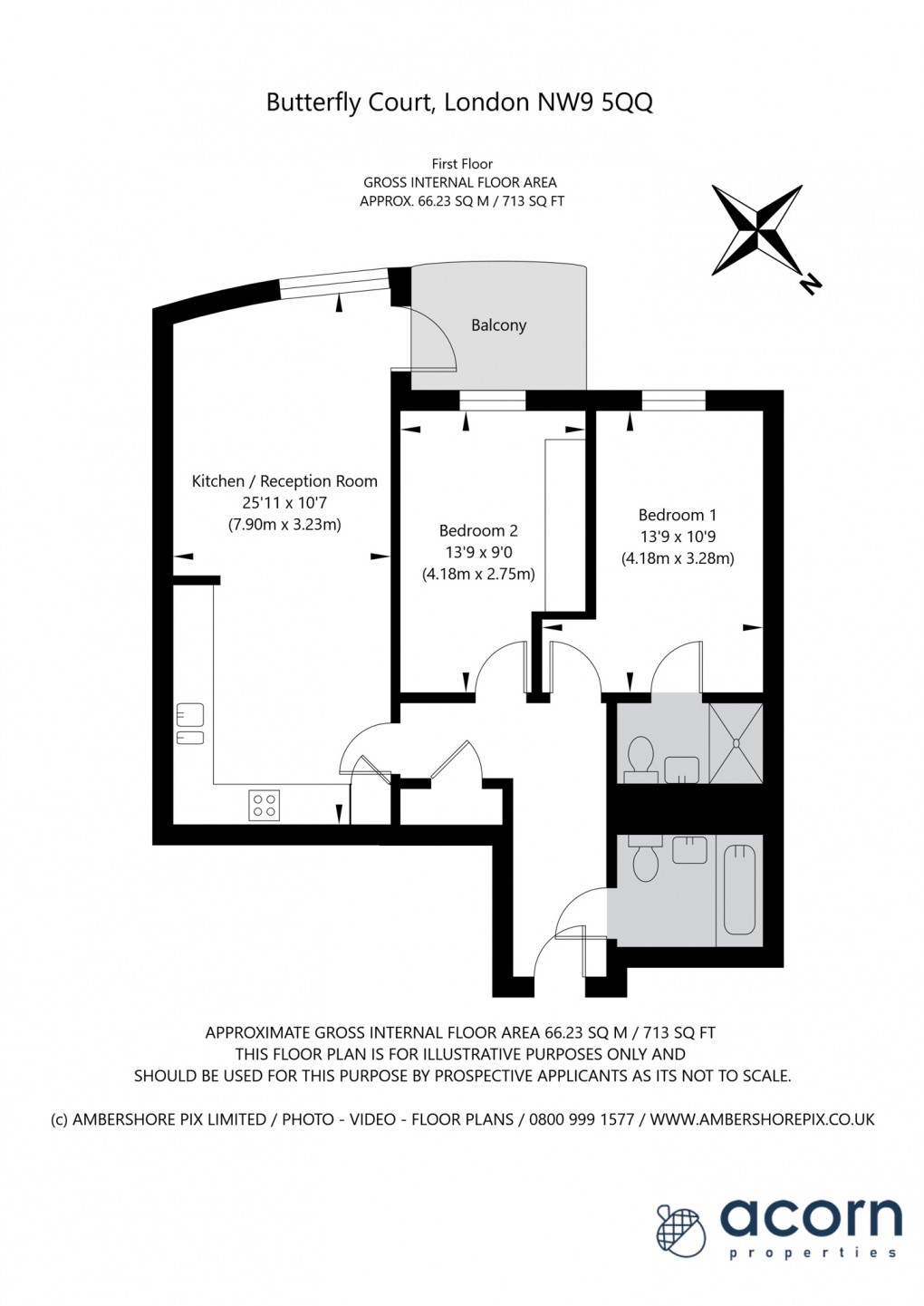 Floorplan for Acklington Drive