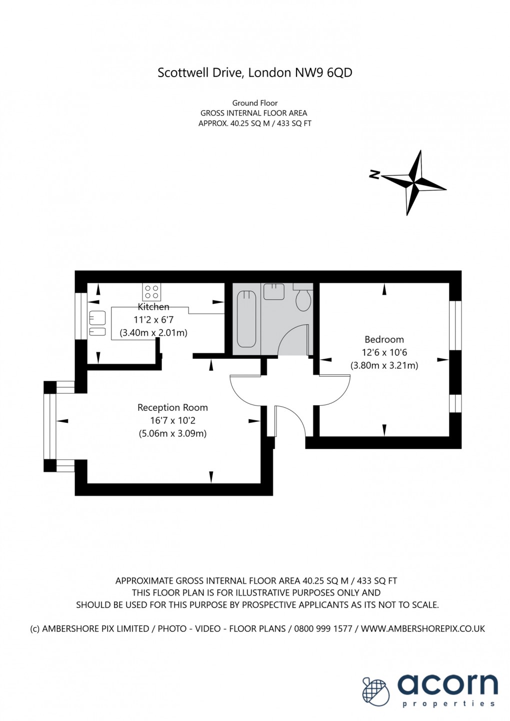 Floorplan for Colindale, London