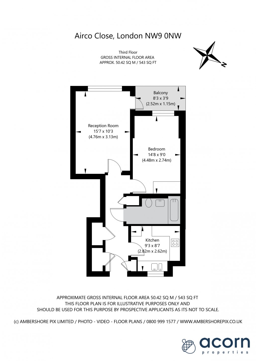 Floorplan for Colindale, London