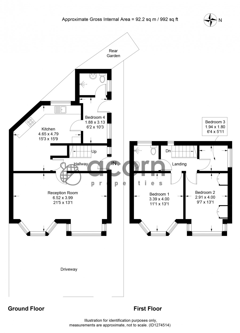 Floorplan for Kingsbury, London
