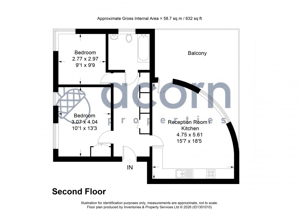 Floorplan for Martlesham Walk, Colindale, London