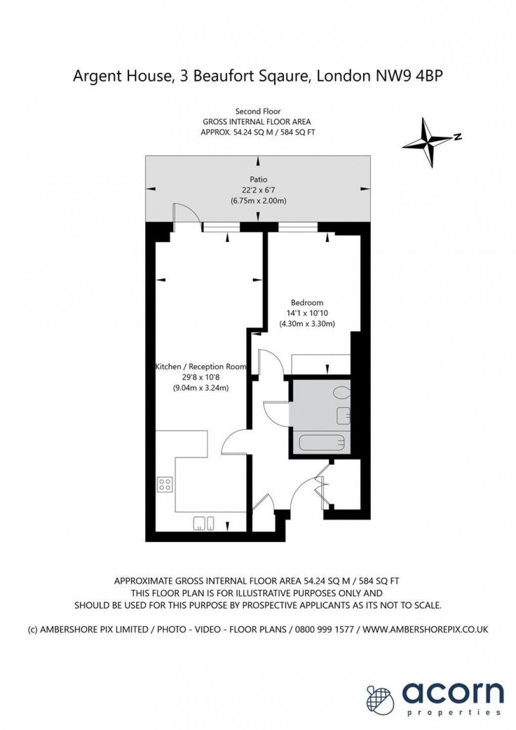 Floorplan for Beaufort Sqaure, 3 Beaufort Sqaure, London